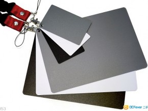 18%灰卡使用方法(手动白平衡)